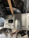 Automotive tire Gear Ruler Rim Wood